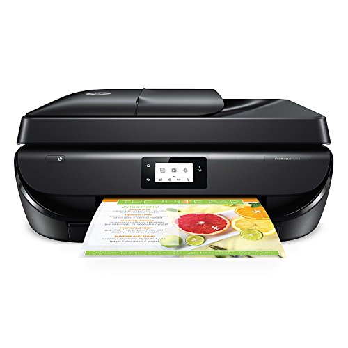 HP OfficeJet 5258 Wireless All-in-One Touch Screen Bluetooth Wireless Black Printer