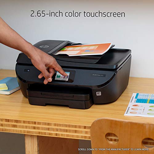 HP ENVY Photo 7855 All in One Photo Printer with Wireless Printing, HP Instant Ink ready, Works with Alexa (K7R96A)