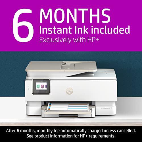 HP Envy Inspire 7955e Wireless Color All-in-One Printer with Bonus 6 Months Instant Ink with HP+ (1W2Y8A)