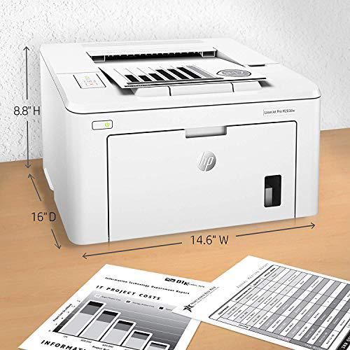 HP LaserJet Pro M203dw Wireless Laser Printer, Works with Alexa (G3Q47A). Replaces HP M201dw Laser Printer