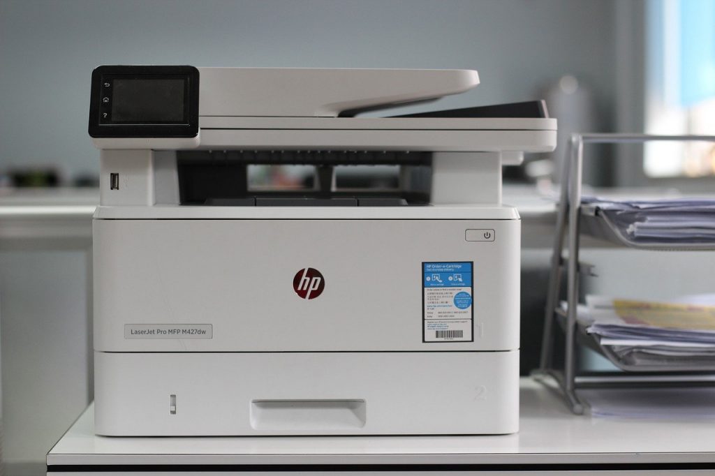 HP Printer Printing Lines