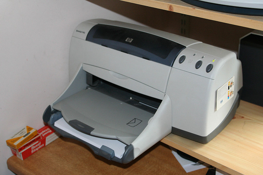 HP Printer Printing 5x7