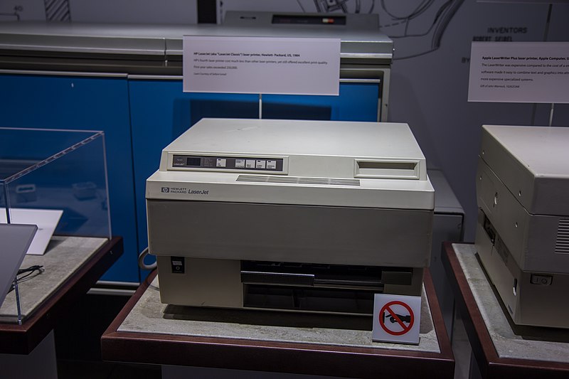 hp printer warning