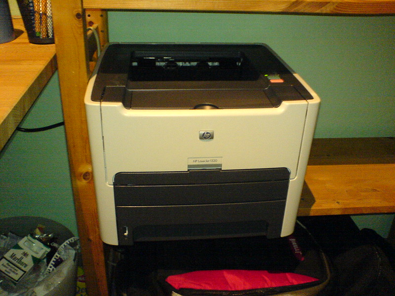 HP J4500 Series Printer Warning Lights